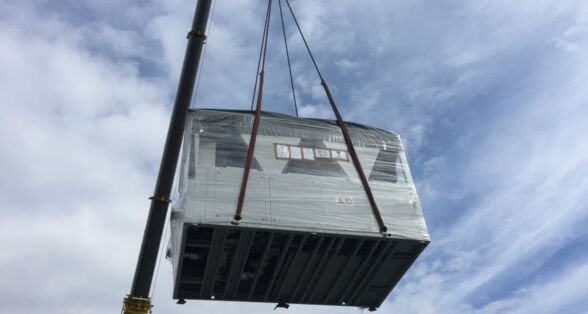 Bild einer Solekälteanlage mit R290 / Propan