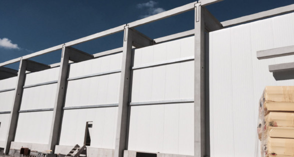 Bild das ein Lagerhaus abbildet